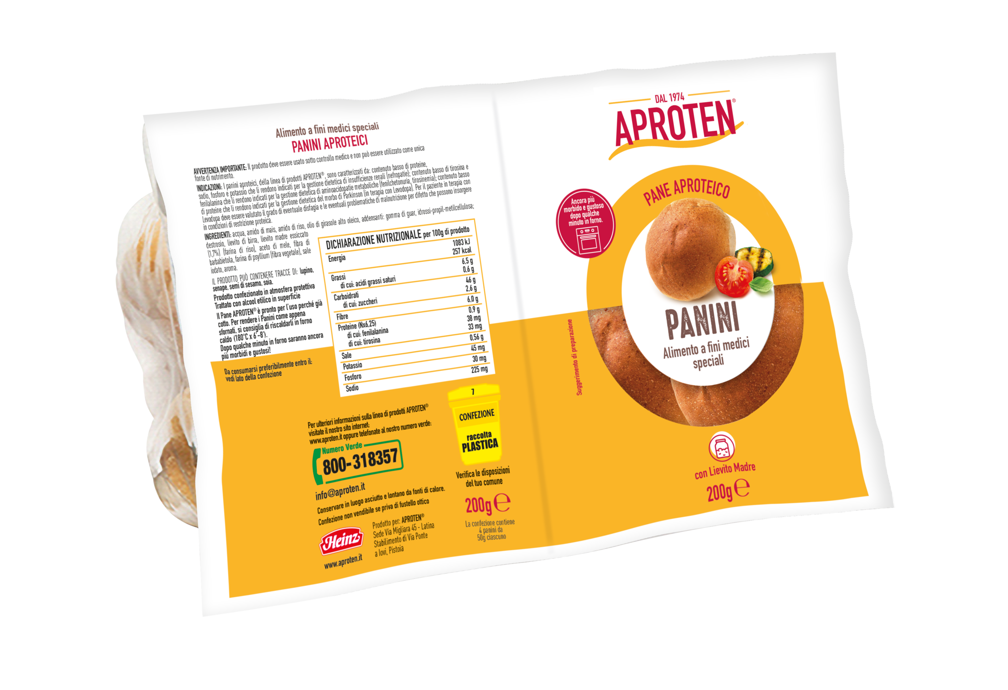 Aproten Panini 4X50 G