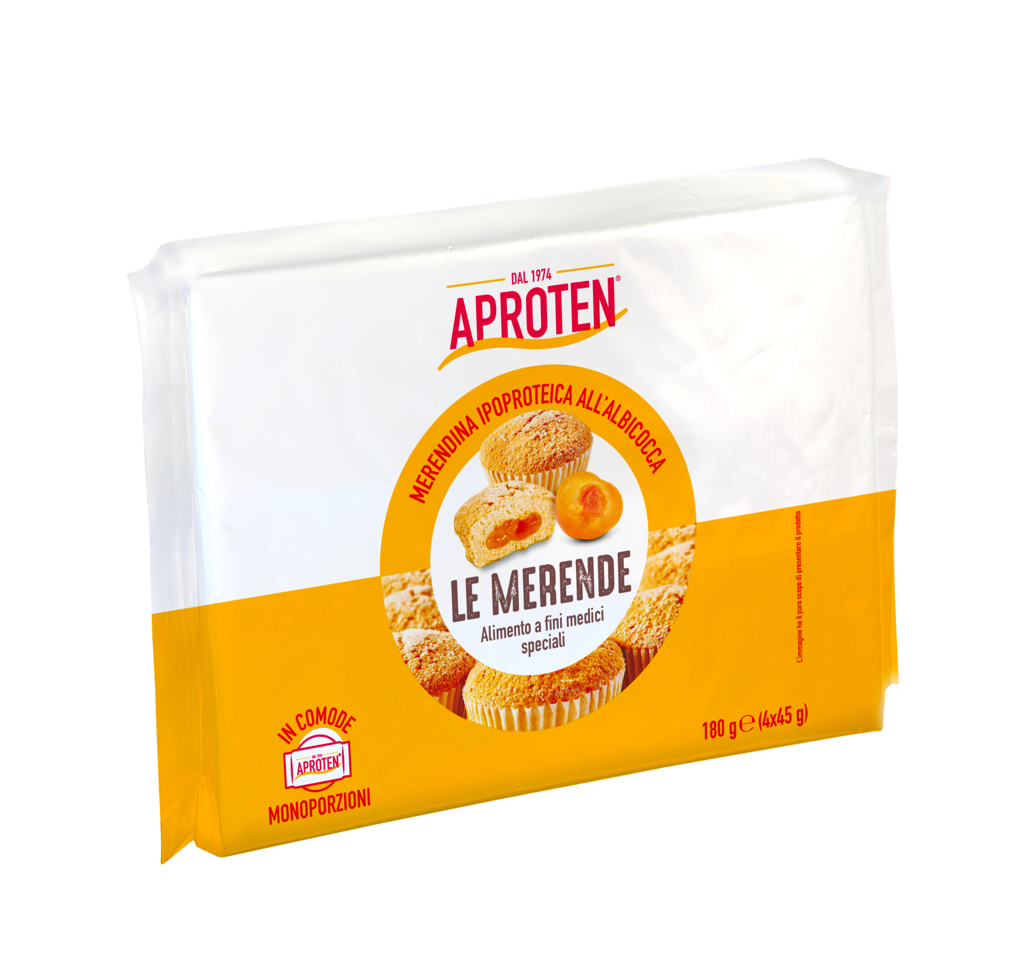 Aproten Merendina All'Albicocca Ipoproteica 180 G