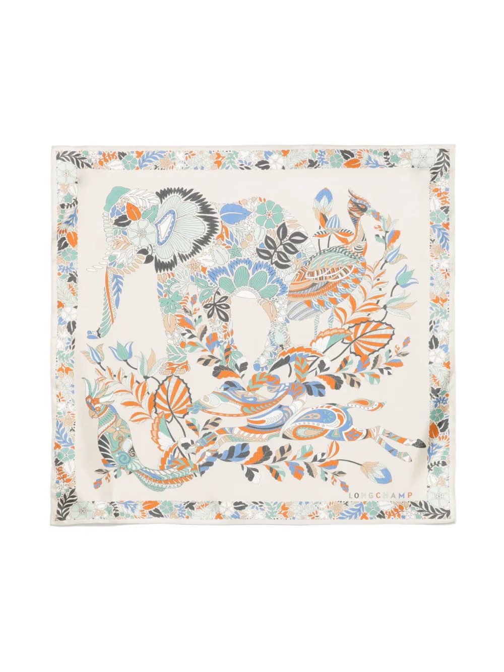 Longchamp Forêt Longchamp scarf 50 - Grigio