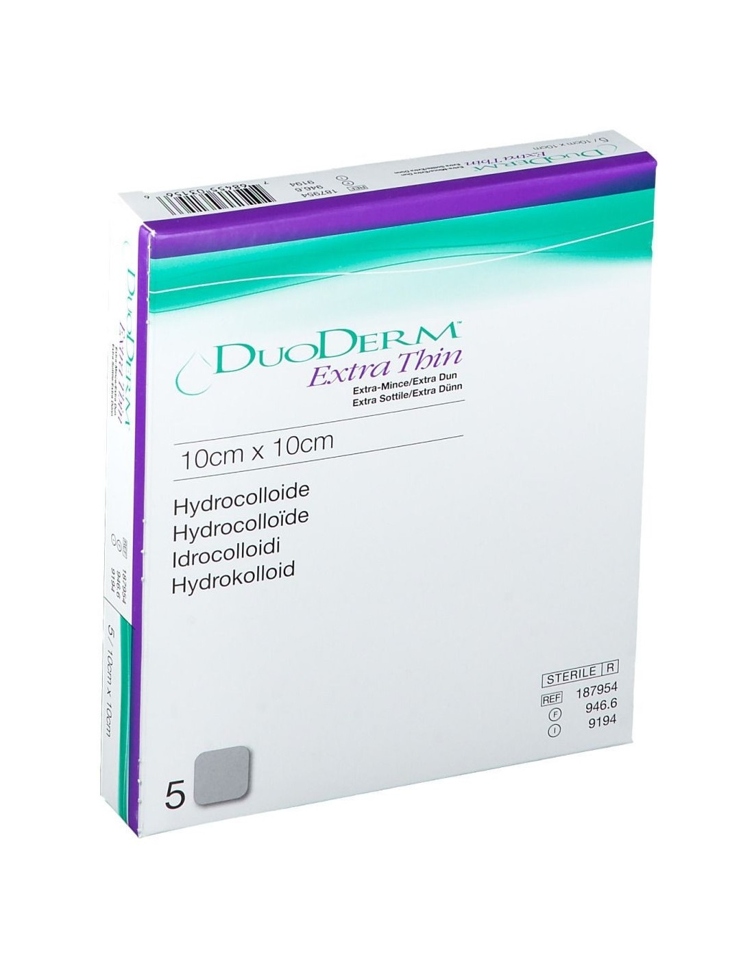 Duoderm Extrasottile Medicazione Idrocolloidale Sterile 10X10 1 Pezzo