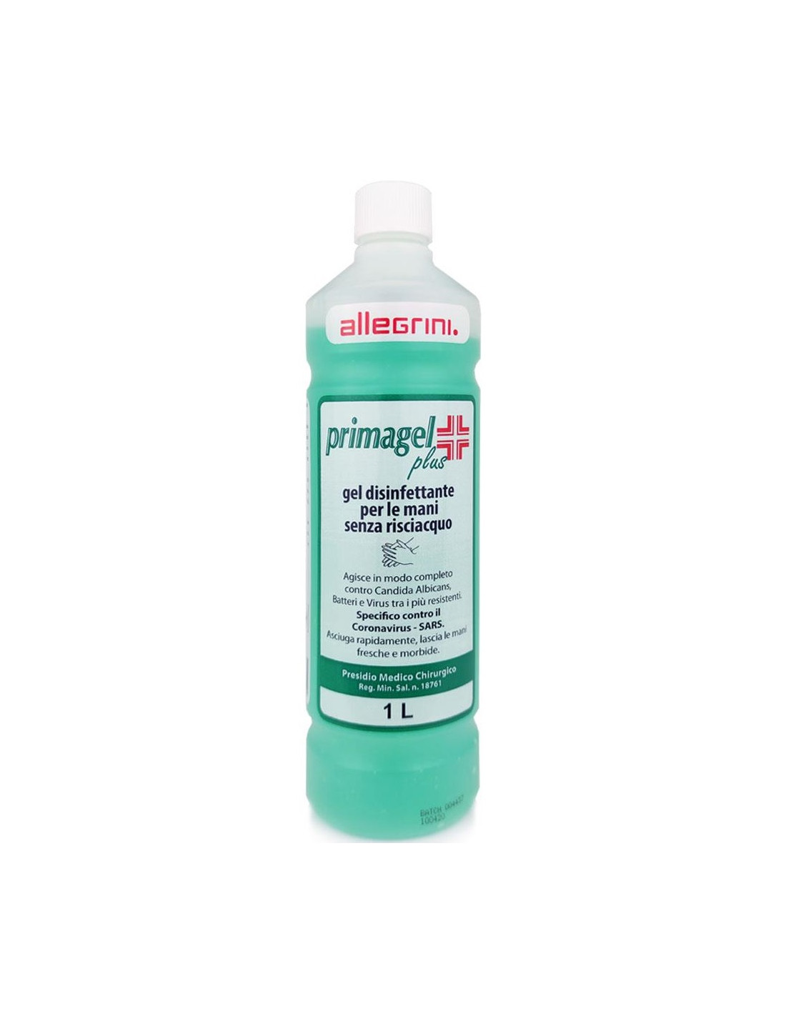 Primagel Plus Gel Disinfettante Mani Con Alcool Etilico