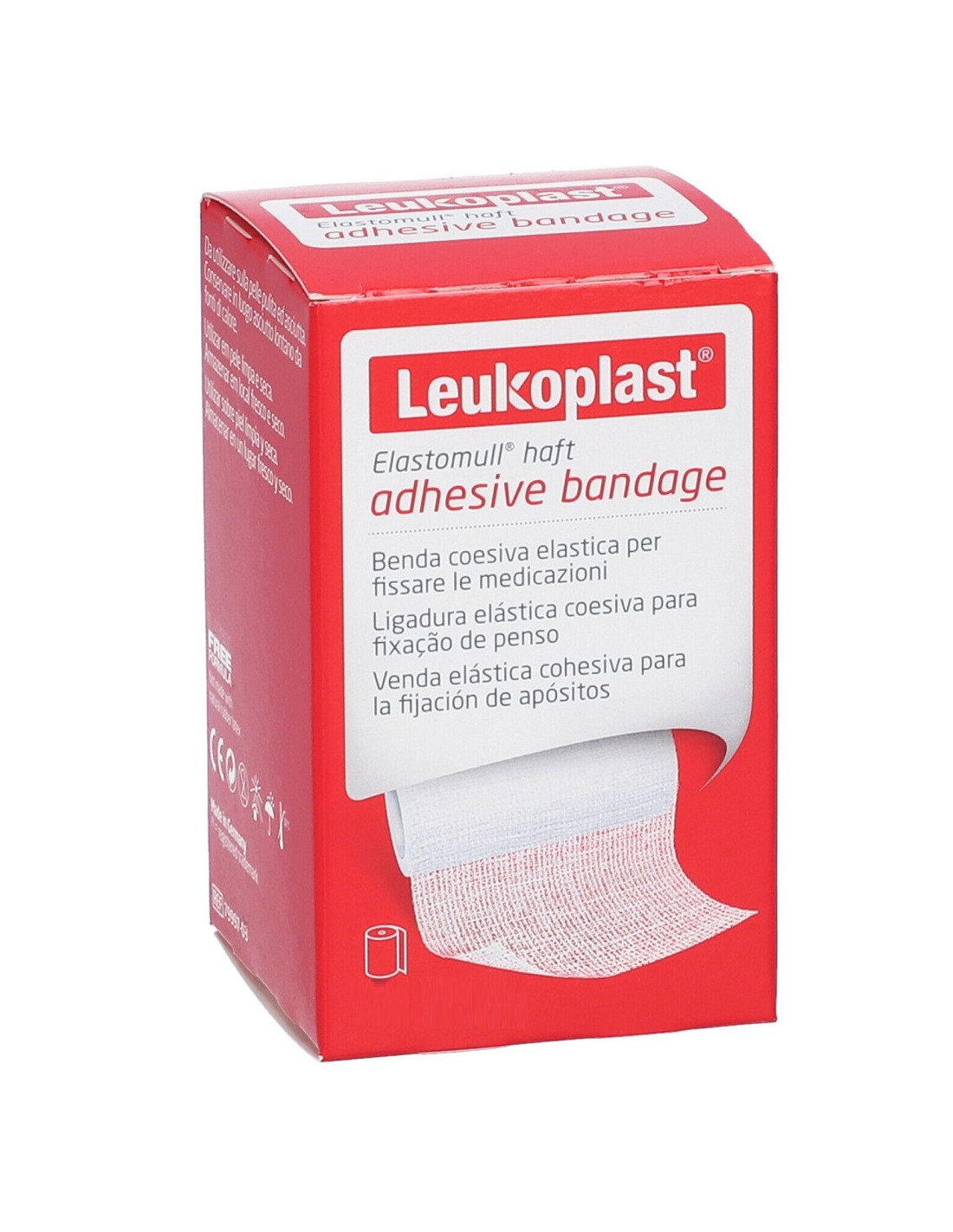 Elastomull Haft Benda Coesiva Di Fissaggio 6Cm X 4M