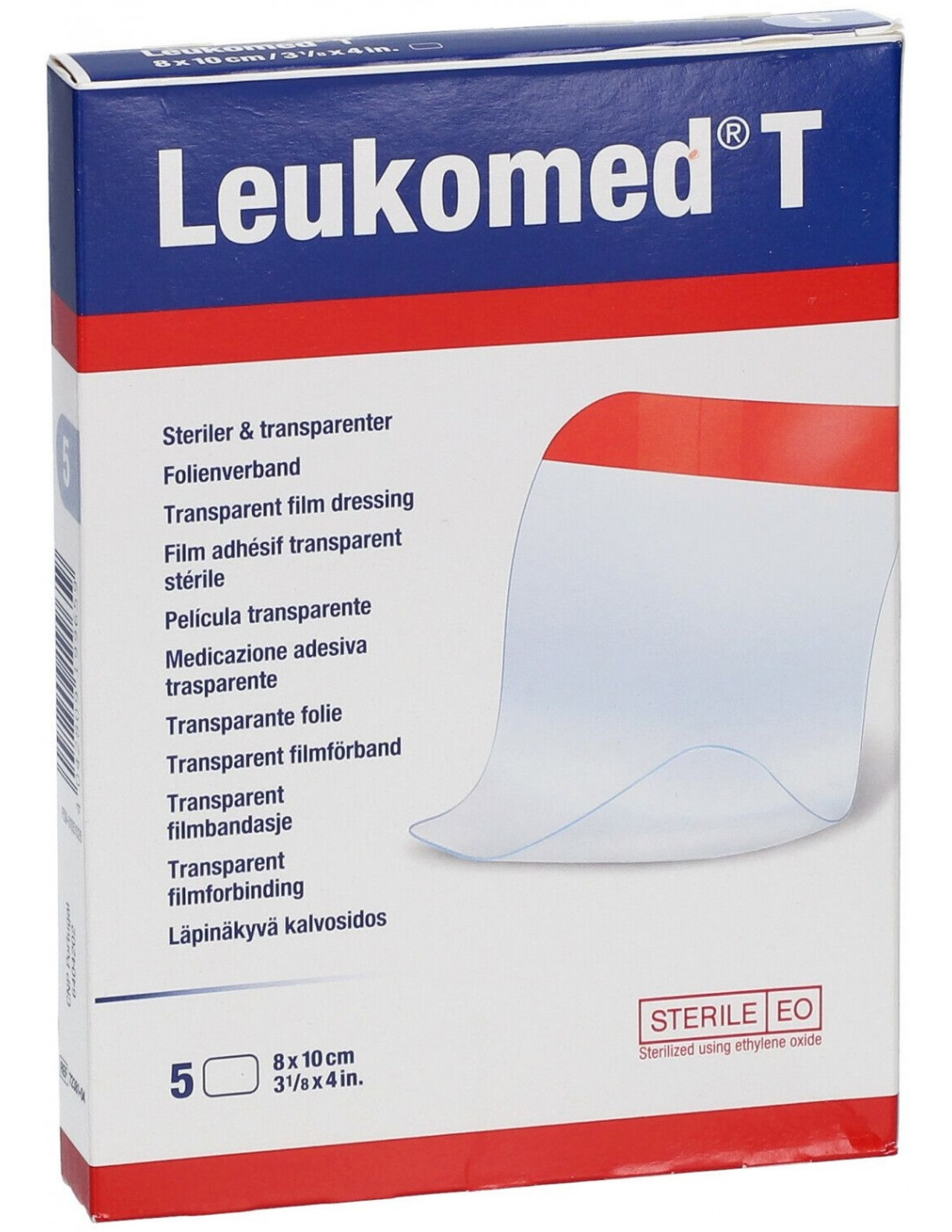 Leukomed T Medicazione Adesiva Trasparente 8X10 5Pz