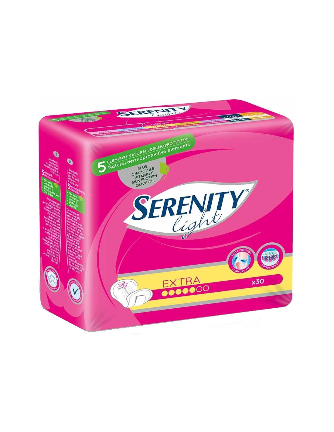 Serenity Light Lady Extra | Assorbente Da Donna | Efficacia E