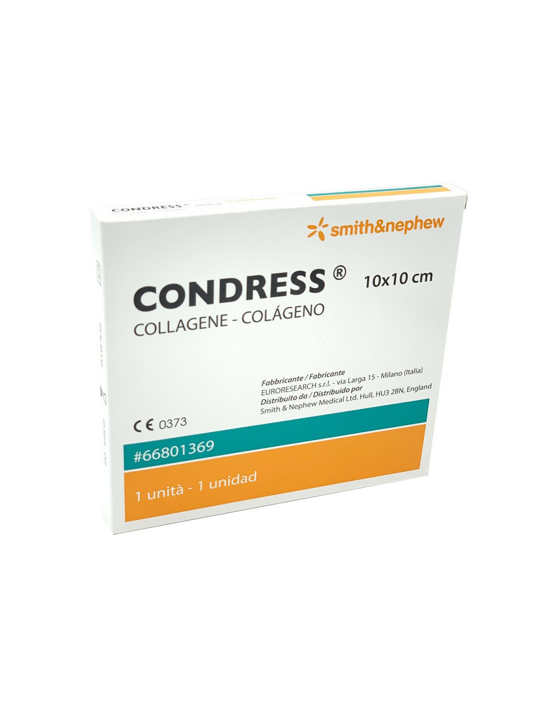 Condress Medicazione 10X10 | Collagene Per Piaghe Da Decubito | 1