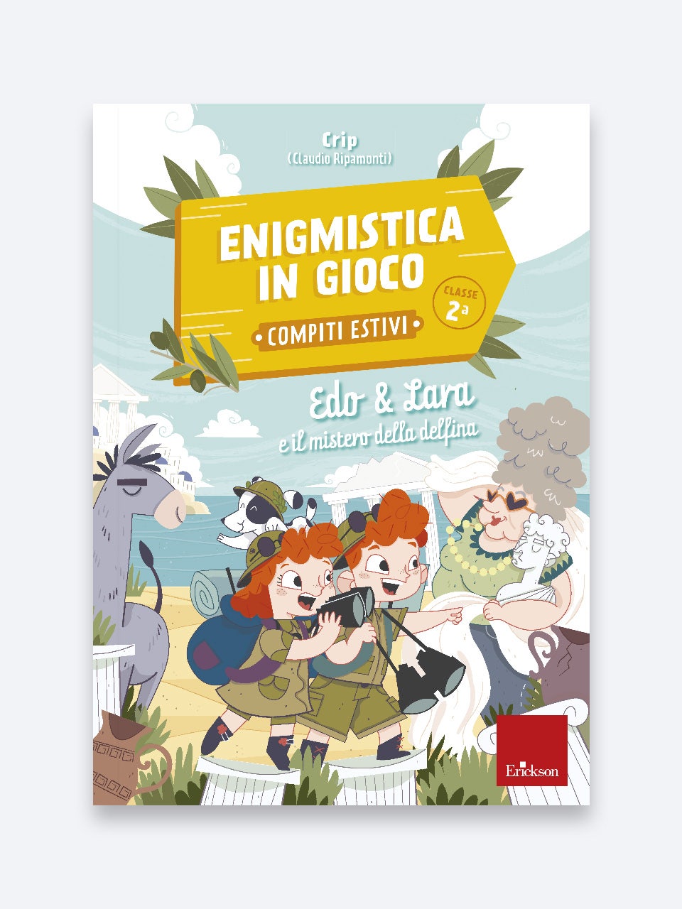 Enigmistica In Gioco - Libro Compiti Vacanze - Classe Seconda - Scuola Primaria | Erickson