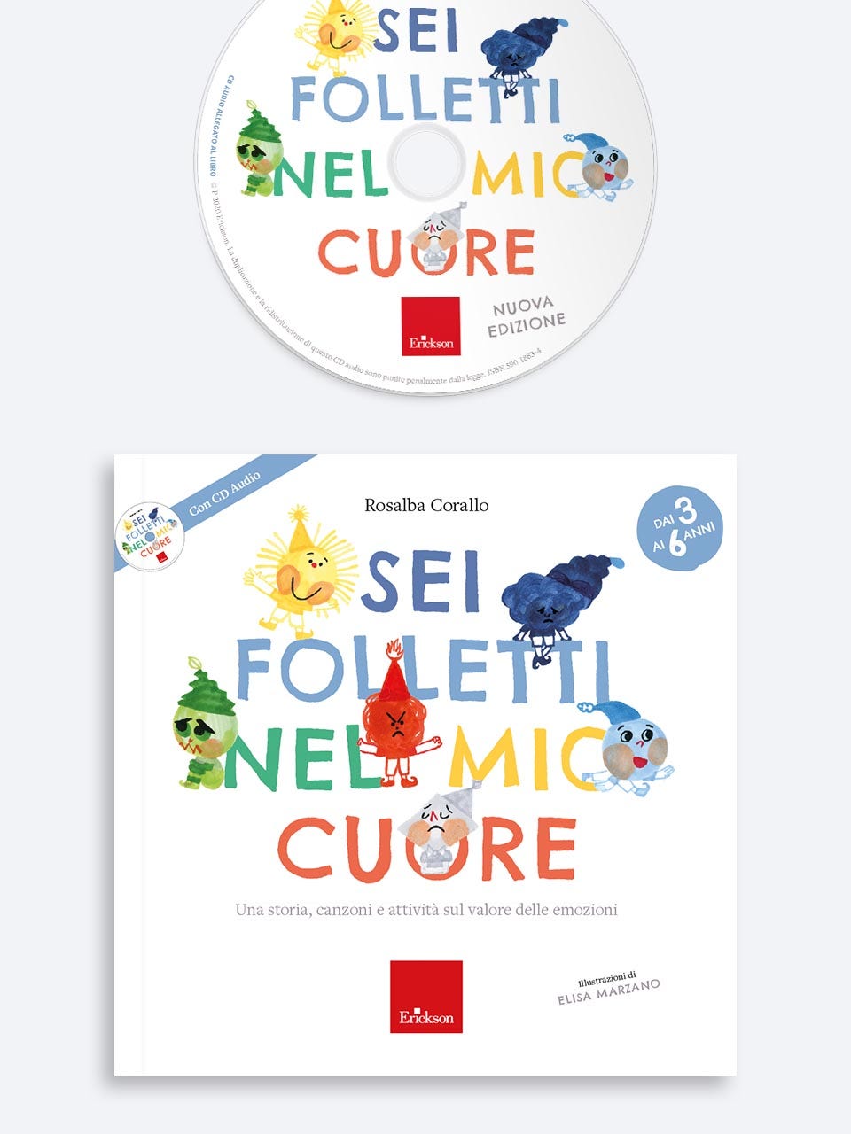 Sei Folletti Nel Mio Cuore (Età 3-6 Anni) | Scuola Infanzia | Erickson