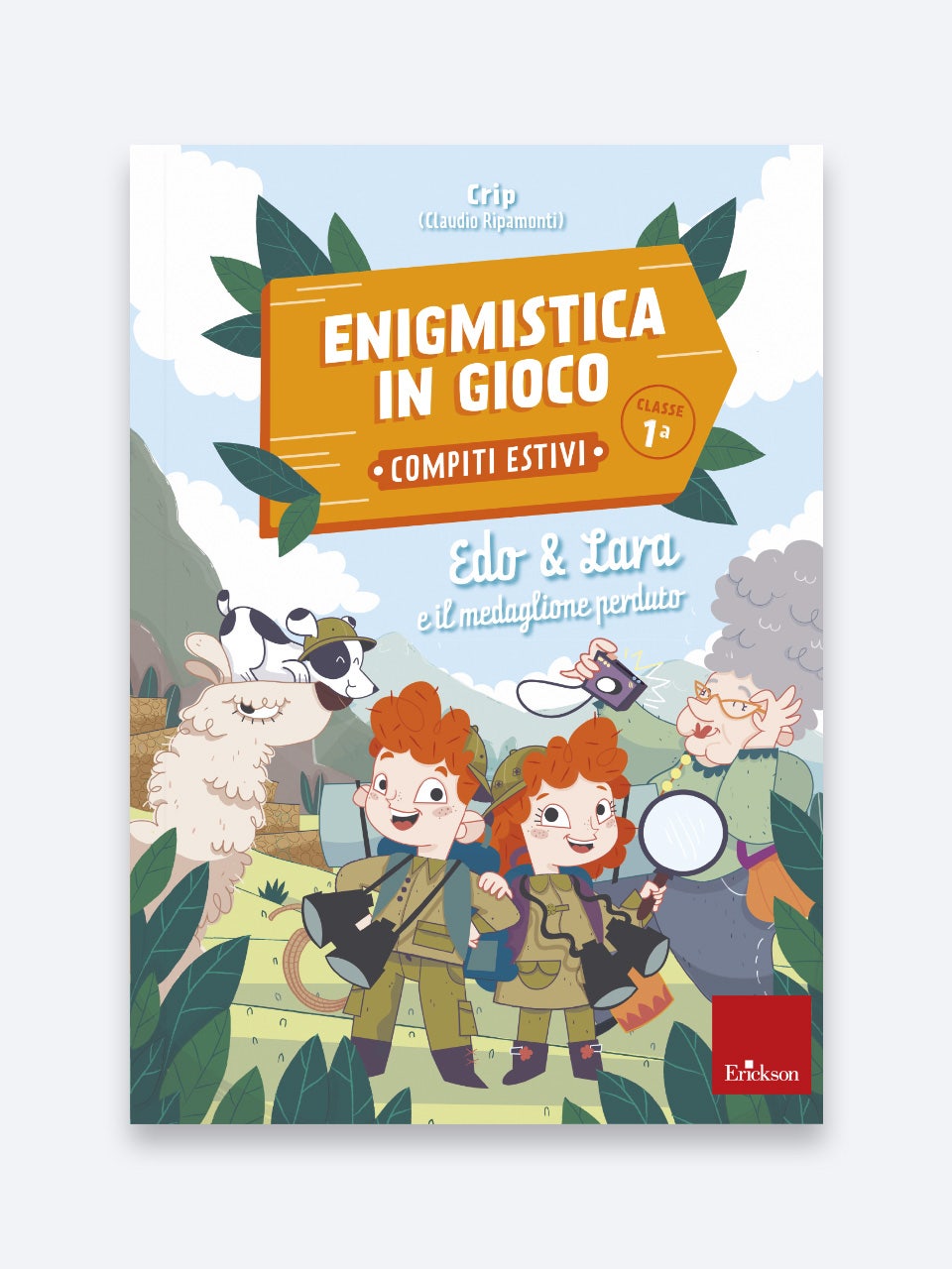 Enigmistica In Gioco - Libro Compiti Vacanze - Classe Prima - Scuola Primaria | Erickson