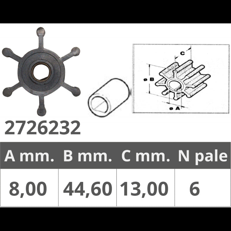 Girante johnson 09-1052s-9