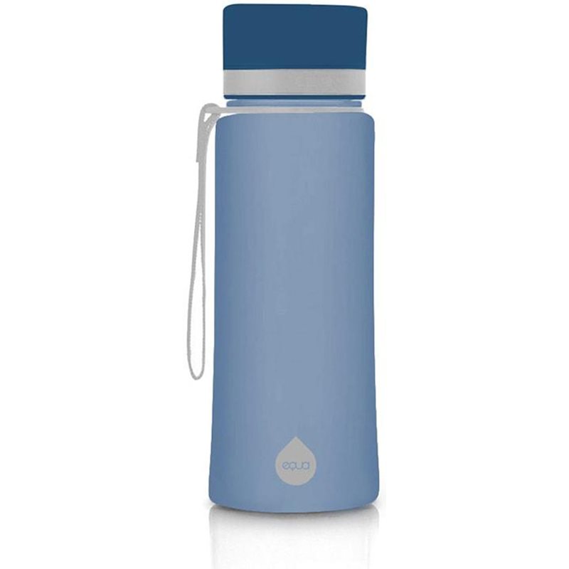 Equa Plain Wasserflasche Farbe Midnight 600 Ml