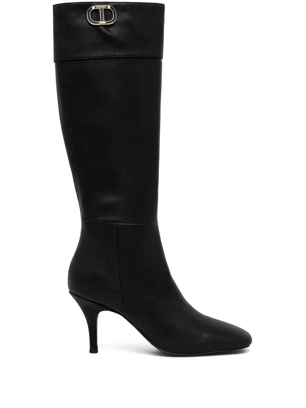 TWINSET 85mm Oval T boots - Nero