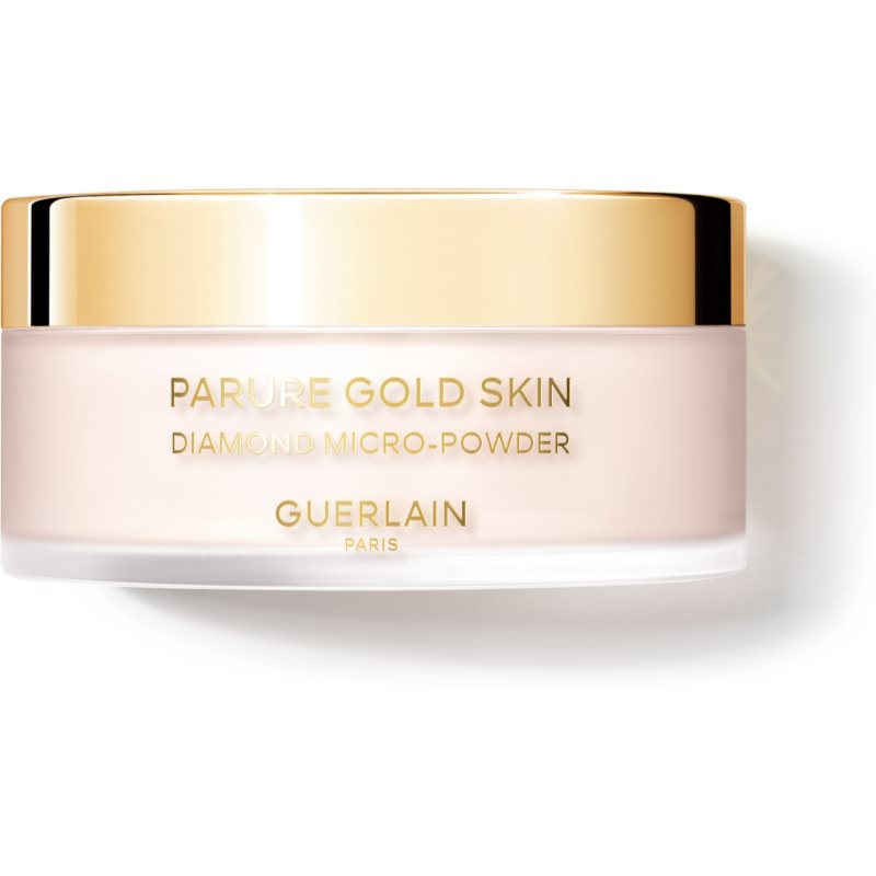 Guerlain Parure Gold Skin Diamond Micro-Powder Rozświetlający Puder Sypki Odcień 01 Translucent / Transparent 35 G