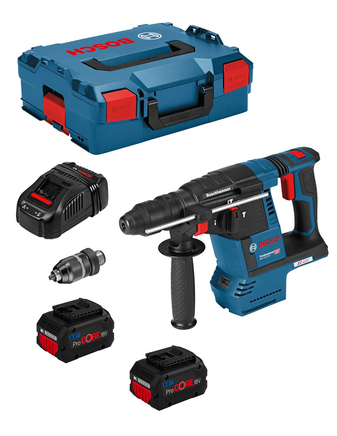 Bosch gbh 18v-26 f professional martello.. 3165140956451
