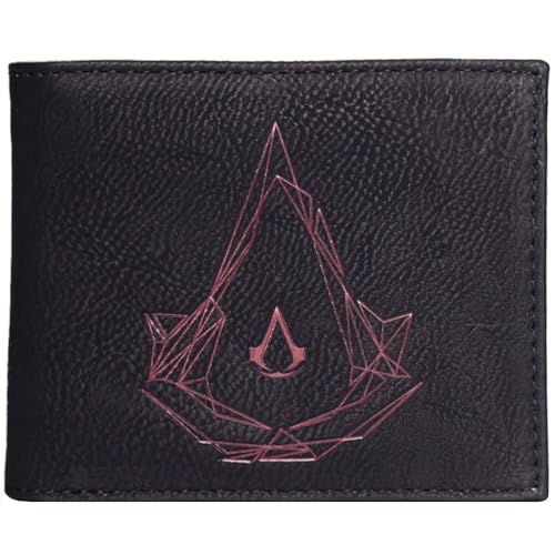 Difuzed Assassins Creed Portafoglio Bifold, Schwarz, Taglia Unica Unisex-Adulto