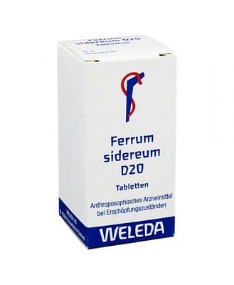 Weleda weleda ferrum sidereum d20 80cpr
