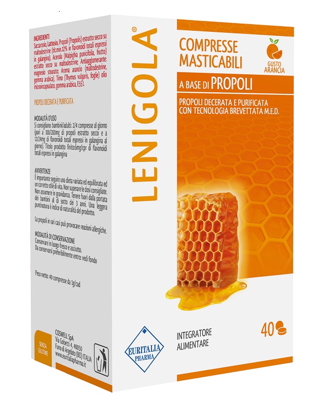 Lenigola 40cpr mastic arancia