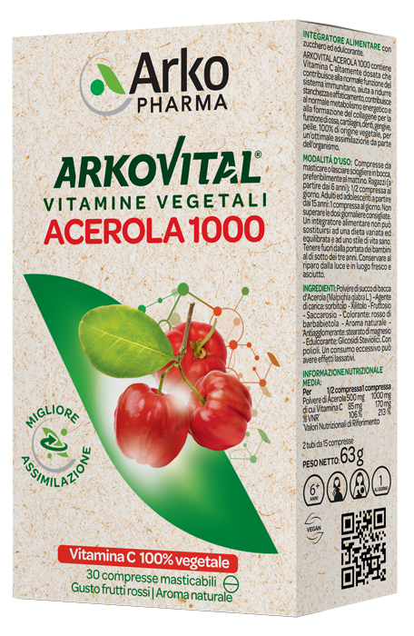 Arkovital acerola 1000 3cpr