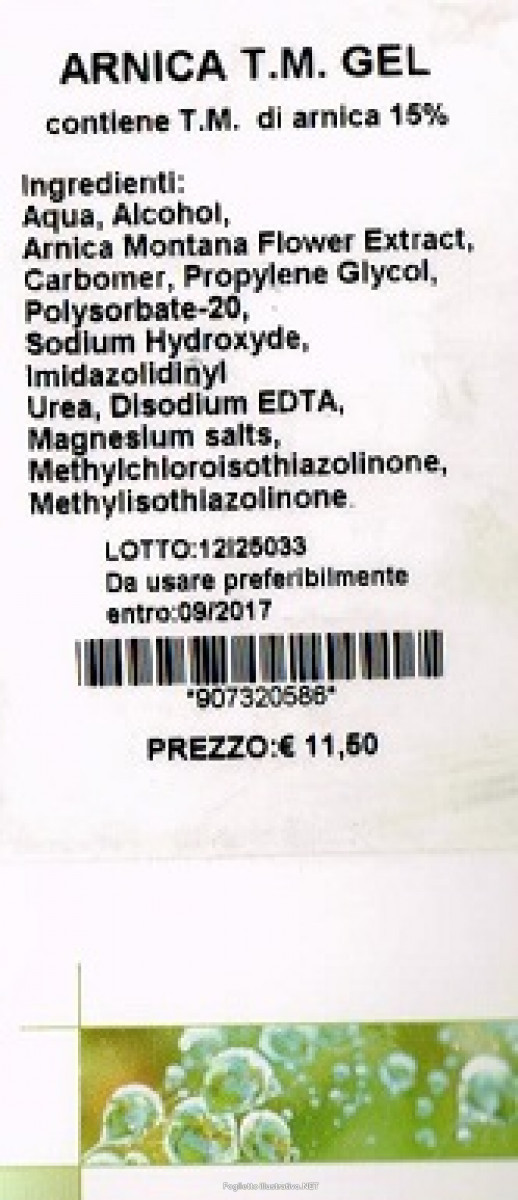 Oti arnica tintura madre gel 75ml