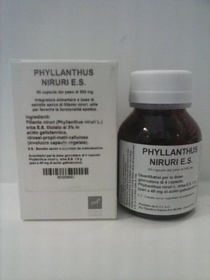 Oti phyllanthus niruri es 60cps