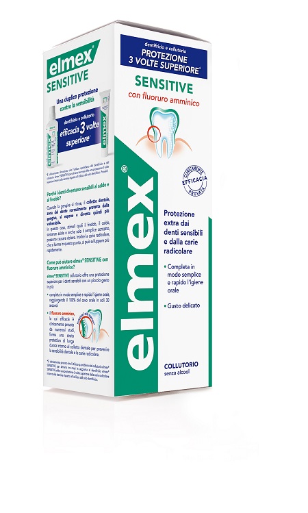 Elmex sensitive collutorio 400ml