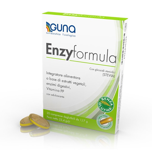 Guna enzyformula 20 compresse deglutibili