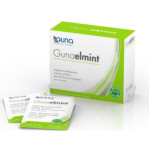 Guna gunaelmint 30 bustine gusto arancia
