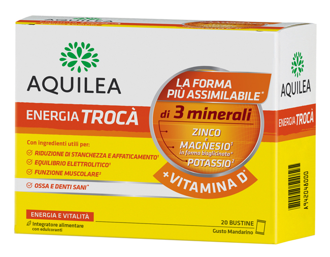 Aquilea energia troca&#039;+vit d 20 bustine