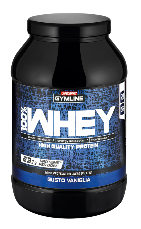 Gymline 100% whey proteine concentrate vaniglia 90