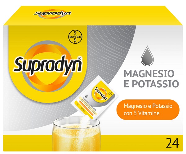 Supradyn magnesio/potassio 24bust