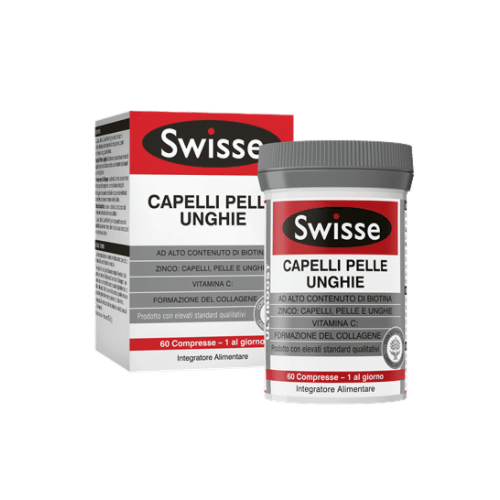 Swisse capelli pelle unghie 60cpr