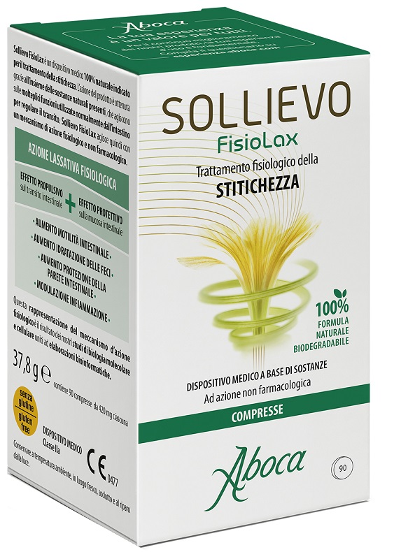 Aboca sollievo fisiolax 90cpr