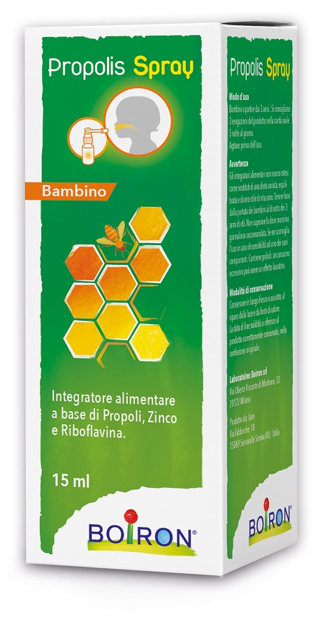 Boiron propolis spray bambino 15ml