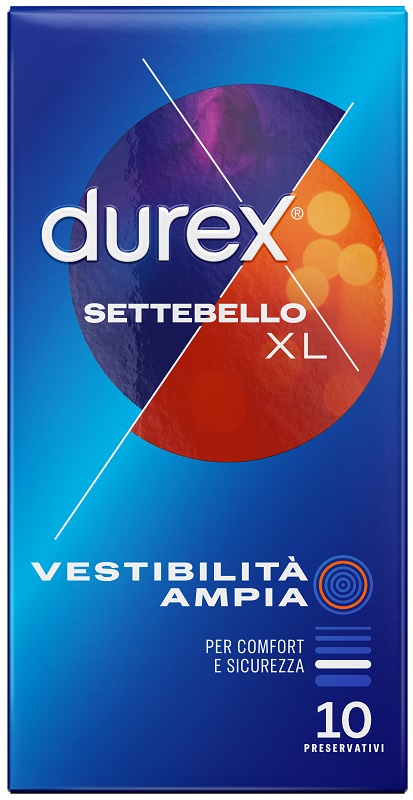 Durex settebello xl 10pz
