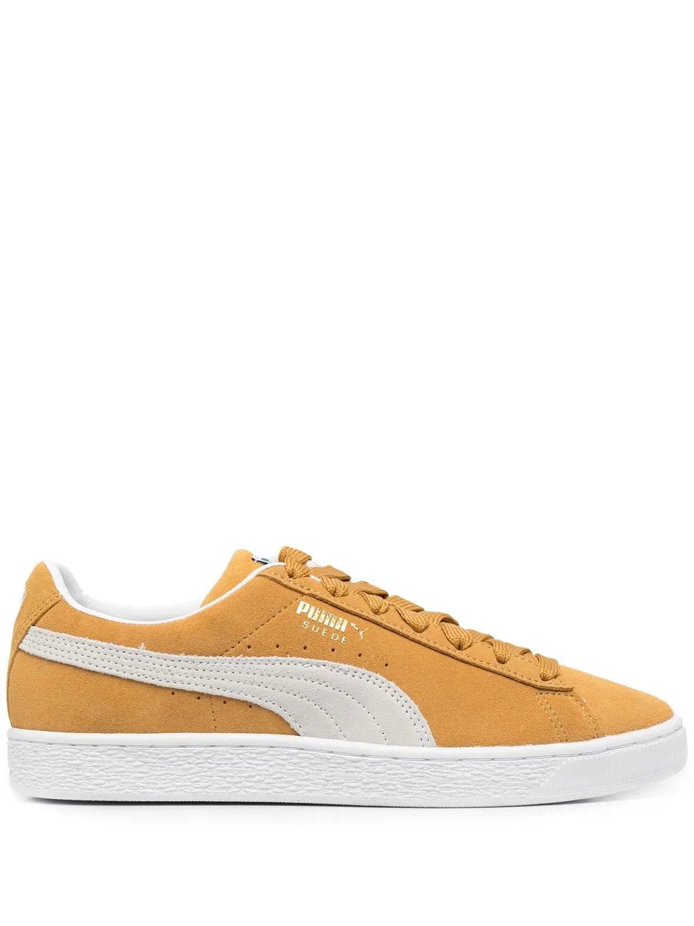 PUMA Suede Classic XXI "Honey Mustard Puma White" - Honey Mustard/Puma White