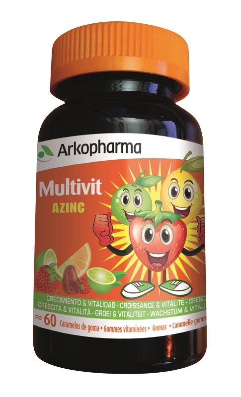 Arkofarma arkovital multivit azinc 60car
