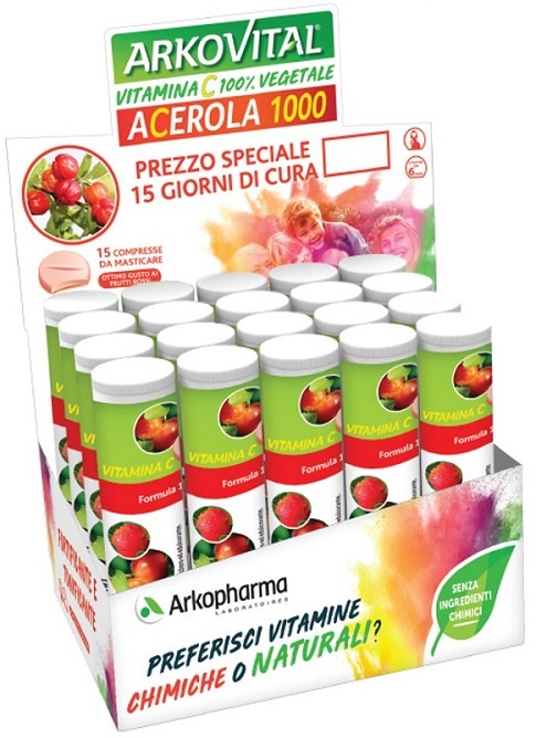 Arkofarma arkovital acerola 1000 15cpr