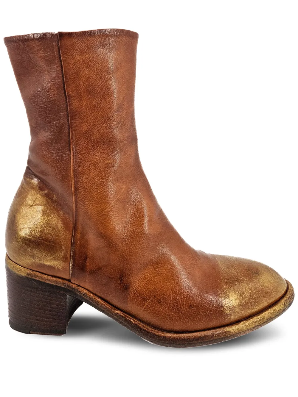 Madison.Maison 50mm leather boots - Marrone