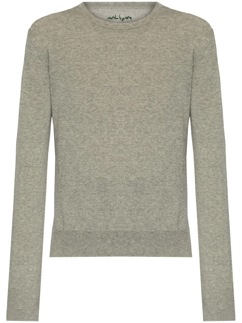 Yohji Yamamoto crew-neck jumper - Grigio