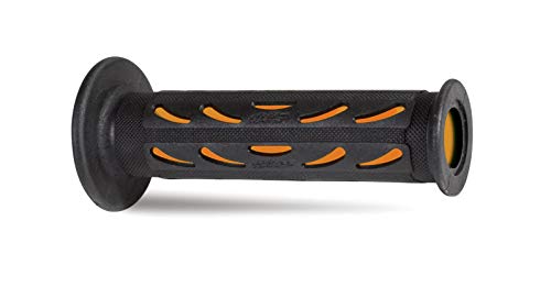 Progrip Pa0724Oeac02 Manopole Articolo 724 Mm 22/25 Forate, Arancio/Nero