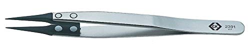 C.K T2391 Pinzette Carbofib Esd, 130 Mm