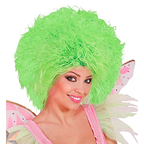 Widmann Milano Party Fashion - Parrucca Fata, Neon, Capelli Sintetici, Creatura Mitica, Elfo, Gnomo, Accessorio Per Costume