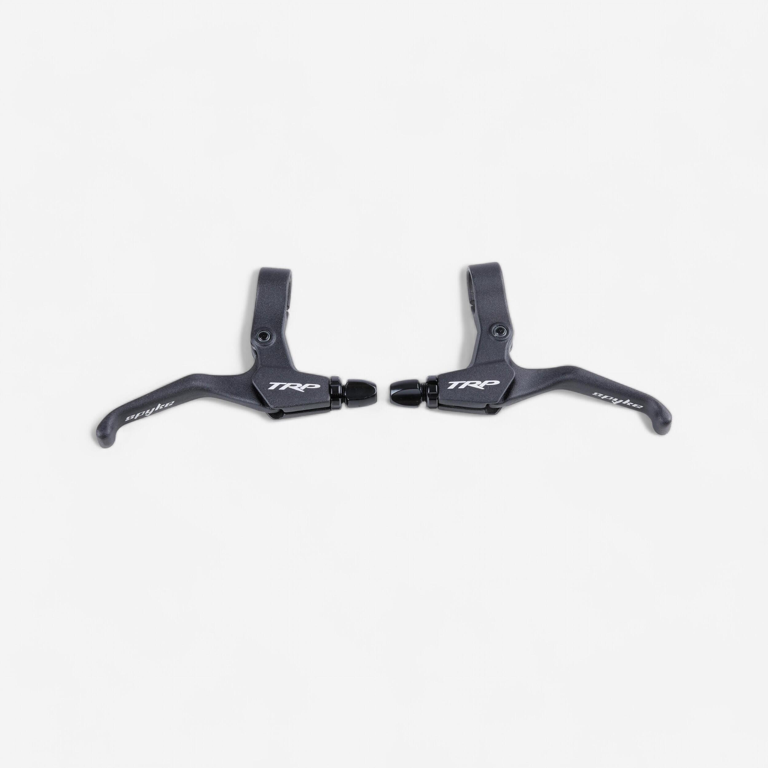 Decathlon | Coppia leve dei freni V-Brake TRP SPYKE nere |  Riverside