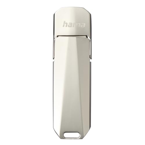 Hama Cle Usb Uni-C Deluxe Usb-C 3.1, 64Gb, 70Mb/S, Argento