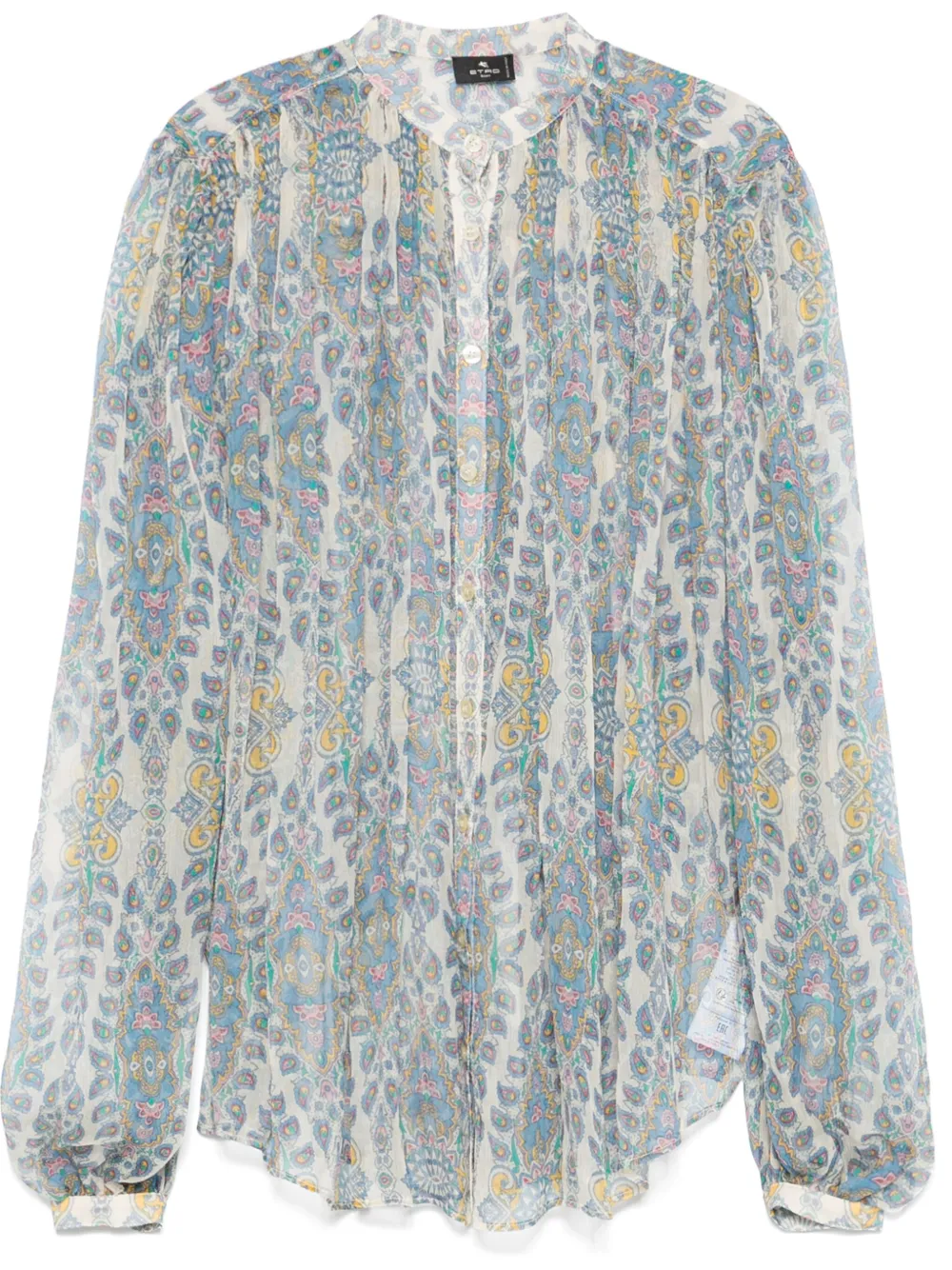 ETRO paisley blouse - Grigio