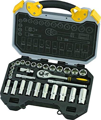 Vigor 35835-30 Cassetta Da 29 Chiavi Bussola Crv 3/8 Esagonale