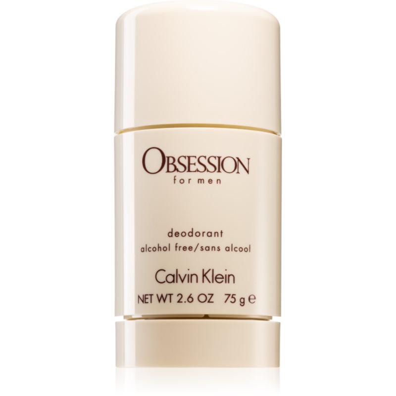 Calvin Klein Obsession For Men Deodorante Stick (Senza Alcool) Per Uomo 75 Ml