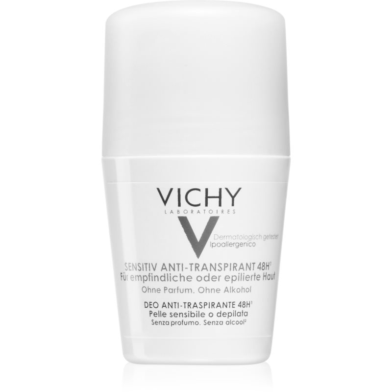 Vichy Deodorant 48H Deodorante Roll-On Per Pelli Sensibili E Irritate 50 G