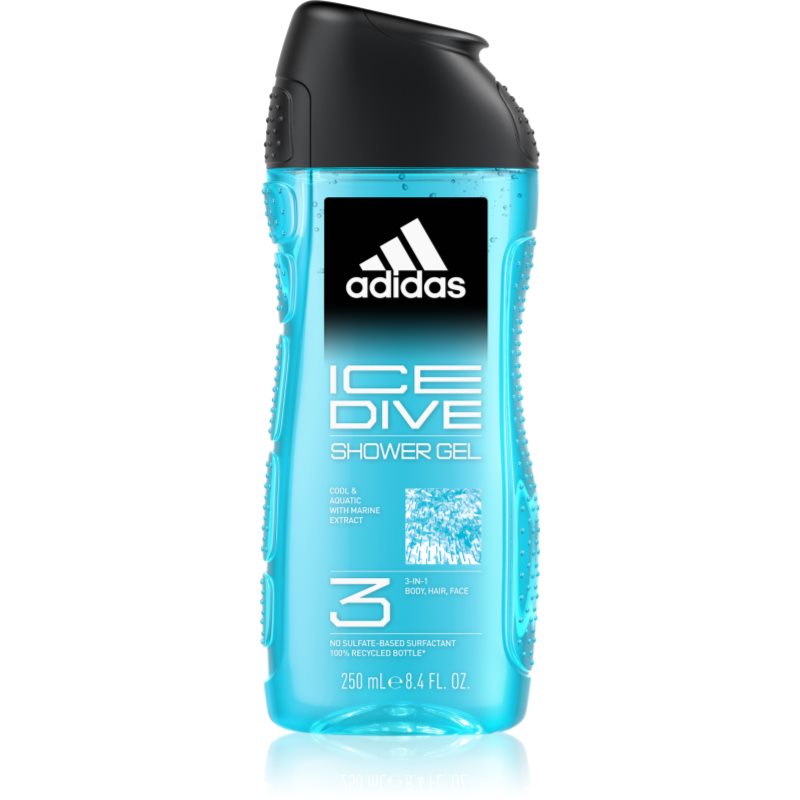 Adidas Ice Dive Gel Doccia Per Uomo 250 Ml