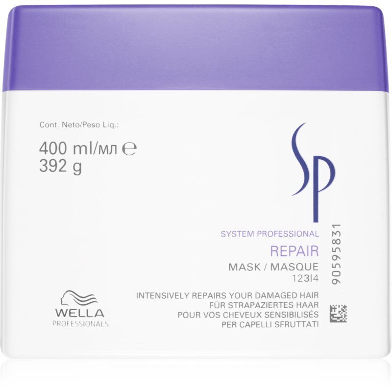 Wella Professionals Sp Repair Maschera Per Capelli Rovinati, Trattati Chimicamente 400 Ml