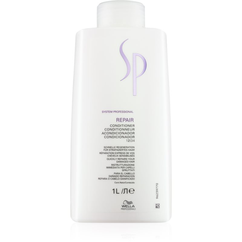 Wella Professionals Sp Repair Balsamo Per Capelli Rovinati, Trattati Chimicamente 1000 Ml
